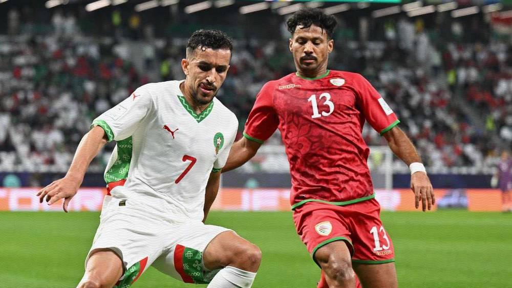 Morocco's Ten-Man Squad Draws 0-0 with Oman in Arab Cup Second Round
