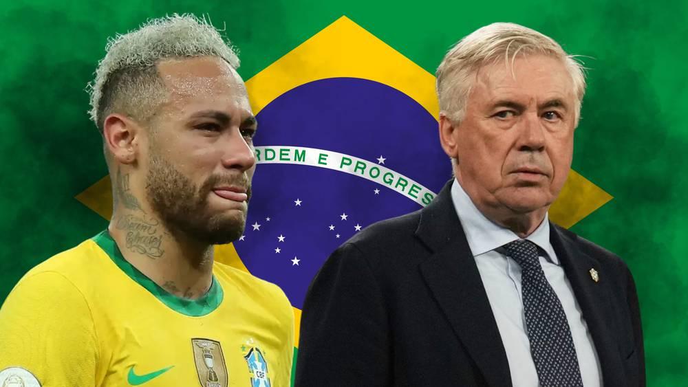Ancelotti: "If Neymar Deserves to Play in the World Cup, He Will Be There, Period. I Owe No One"