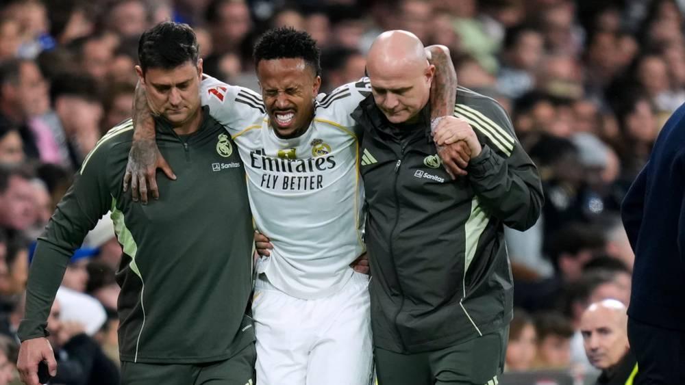 Le Brésilien Militão absent quatre mois du Real Madrid !