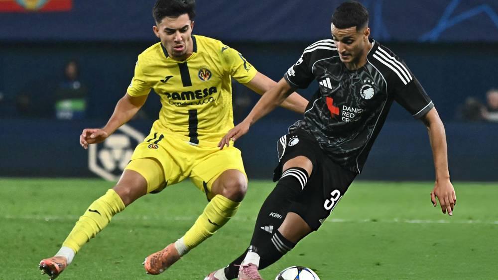 Akhomach Provides Assist in Villarreal's 3-2 Champions League Defeat to Copenhagen