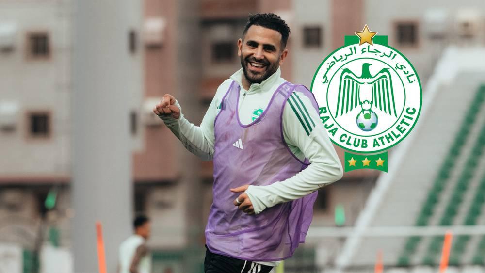 Après ses vacances, Mahrez de retour à l'entraînement d'Al-Ahli en vue du match amical contre le Raja