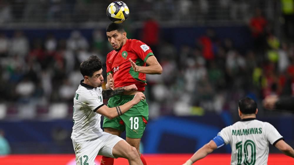 Saadane: "Moroccan Fans Must Know We Played a Great Game, Football Only Believes in Winners"