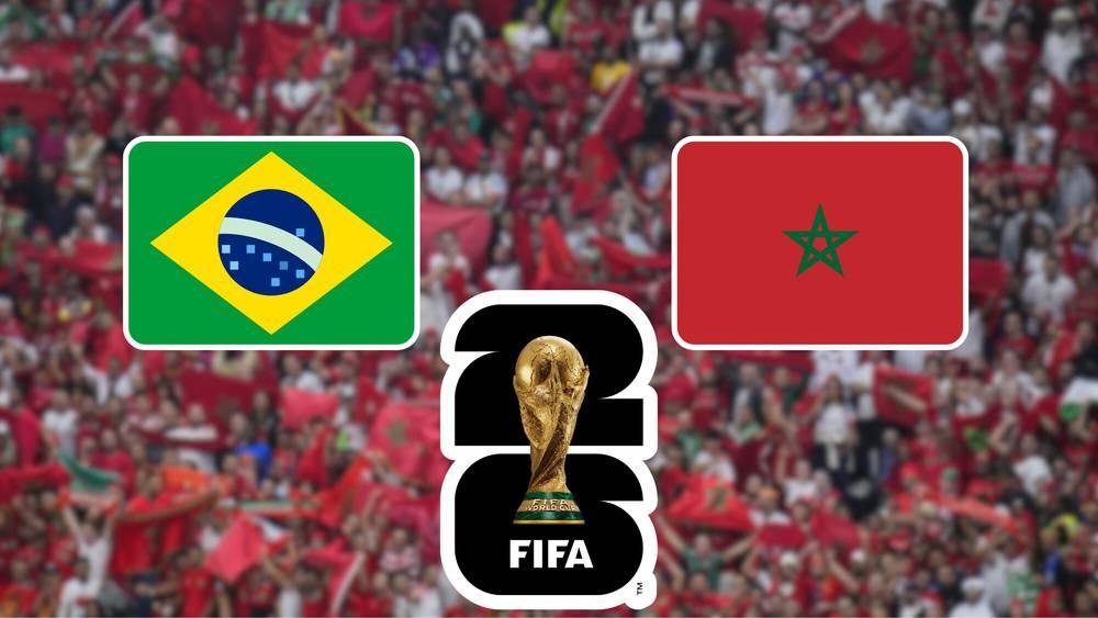 Maroc-Brésil parmi les matchs les plus demandés pour le Mondial 2026