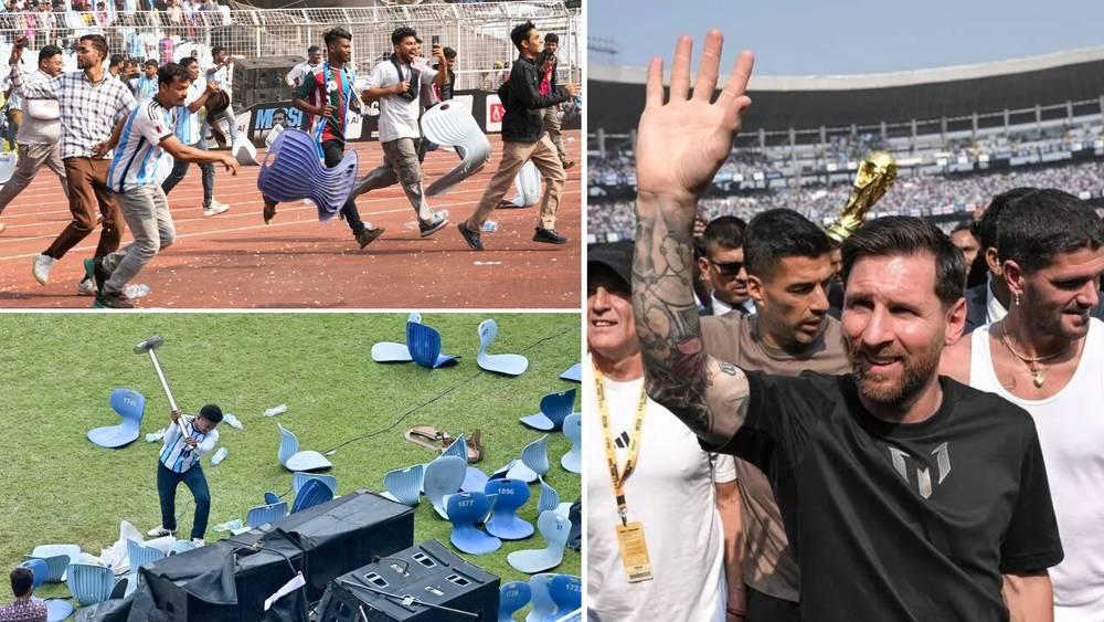 Émeutes et colère en Inde : les fans furieux après n'avoir pas vu Messi malgré des billets coûteux