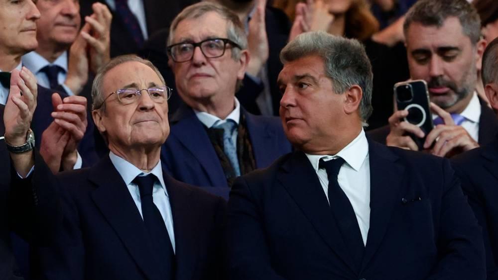 لابورتا يرد على بيريز: "يعانون من شيء اسمه برشلونة وهذا مرض مزروع في قلب كل المدريديستا"