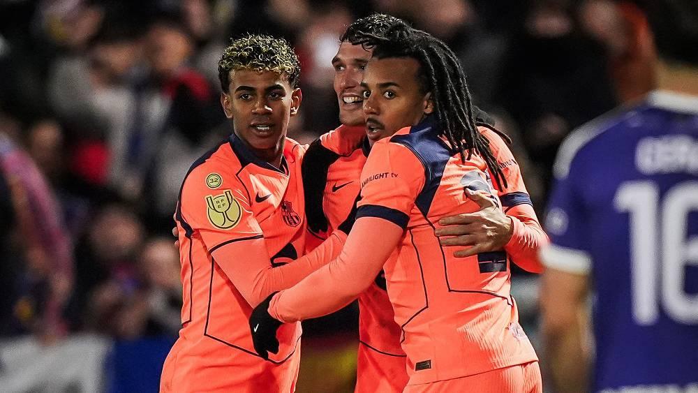 برشلونة يبلغ ثمن نهائي كأس ملك إسبانيا بفوزه على غوادالاخارا (0-2)