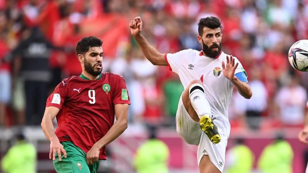 من بينهم أزارو والكرتي وانتهت بانتصار المغرب (4-0).. 6 لاعبين حضروا في آخر مباراة بين "أسود الأطلس" والأردن في كأس العرب