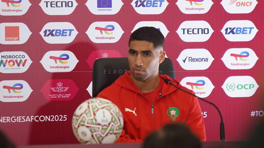 حكيمي يؤكد التزامه بالمنتخب ويصرح: "لم أرغب في تفويت كأس أفريقيا وقرار مشاركتي بيد المدرب"