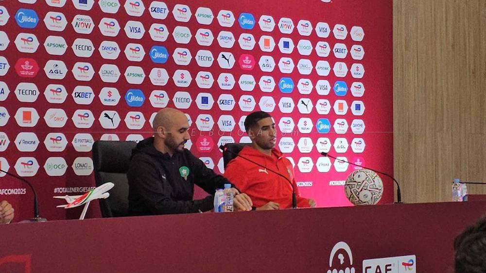 الركراكي: "مشاركة حكيمي غدًا غير مؤكدة بعد.. صحة اللاعب وسلامته أولوية قبل اتخاذ أي قرار"