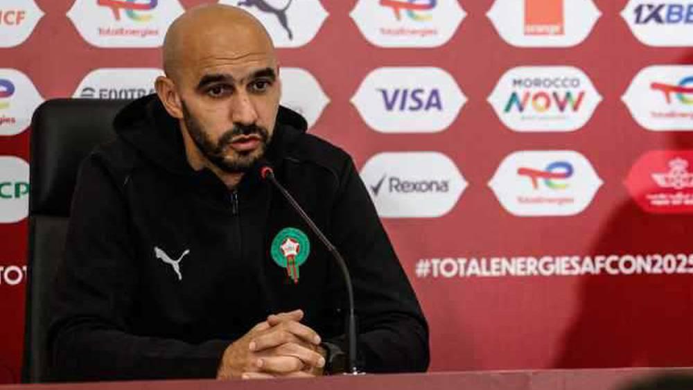 الركراكي: "العمل منذ 2022 ركّز على تغيير العقلية من مجرد المشاركة إلى التتويج والنهضة الحالية إيجابية وليست ضغطًا على اللاعبين"