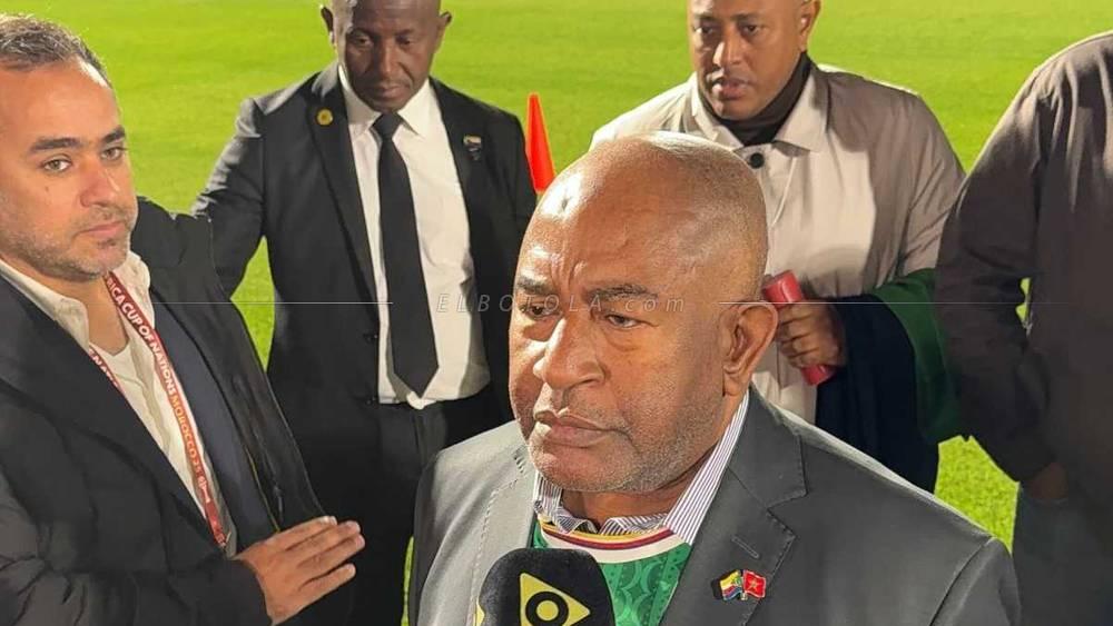 Président des Comores : « Mon pays et le Maroc sont deux nations sœurs, mais j'espère que nous gagnerons… Cette nuit, je dormirai l'esprit tranquille »