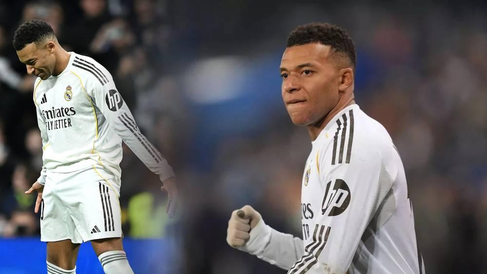 مبابي يحتفل على طريقة رونالدو بعد معادلة رقمه القياسي في فوز ريال مدريد على إشبيلية