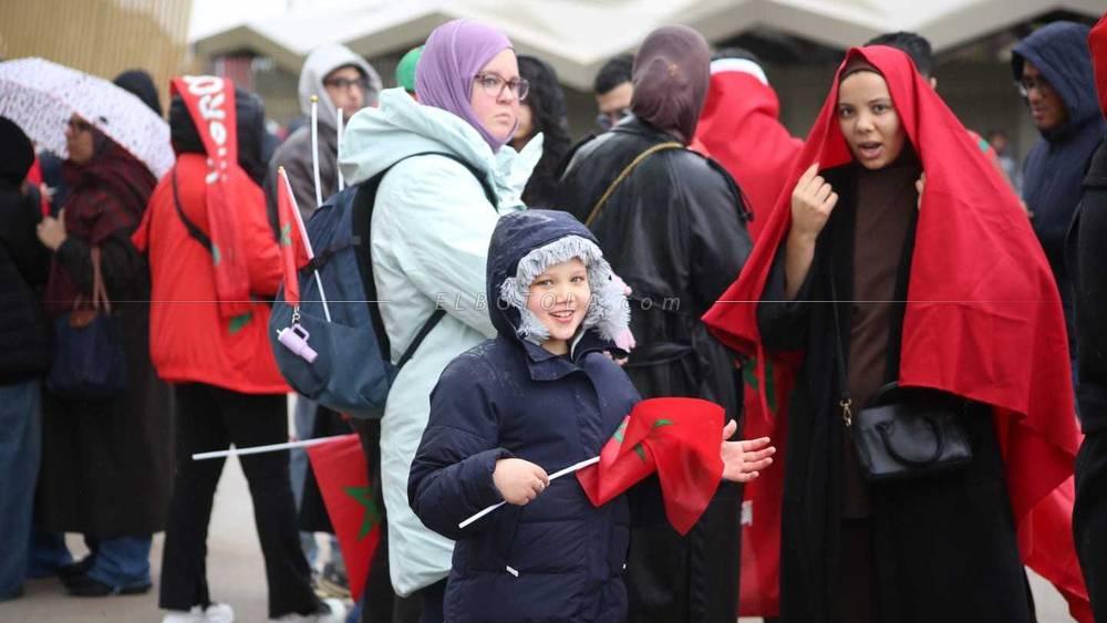 توافد جماهيري كبير على ملعب الأمير مولاي عبد الله لحضور افتتاح كأس أمم أفريقيا