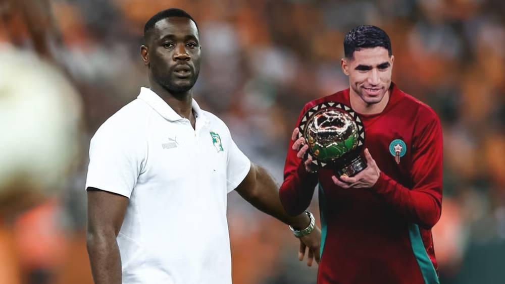 Faé, le sélectionneur de la Côte d'Ivoire, inclut Achraf Hakimi dans son onze africain idéal