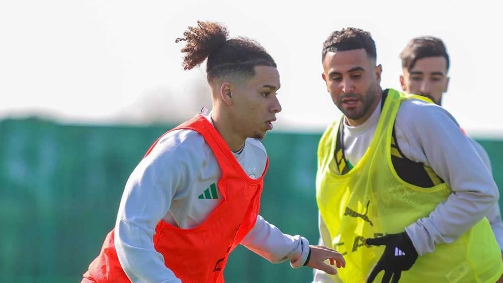 المنتخب الجزائري يجري آخر حصة تدريبية بأكاديمية محمد السادس قبل مواجهة السودان