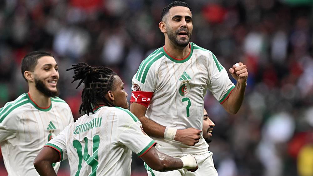 الجزائر تفوز على السودان في أولى جولات كأس أفريقيا (3-0) بملعب "مولاي الحسن"