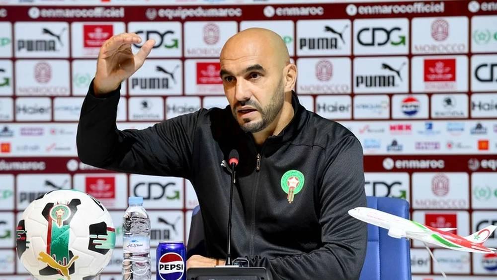 الركراكي: "علينا عدم حرق تطور آيت بودلال ومن الممكن أن نعاني أمام مالي لأنهم أقوياء تقنيا"