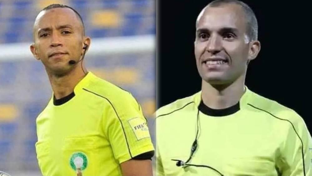 المغربيان كشاف والفارق ضمن الطاقم التحكيمي لمباراة أنغولا وزيمبابوي في كأس أفريقيا