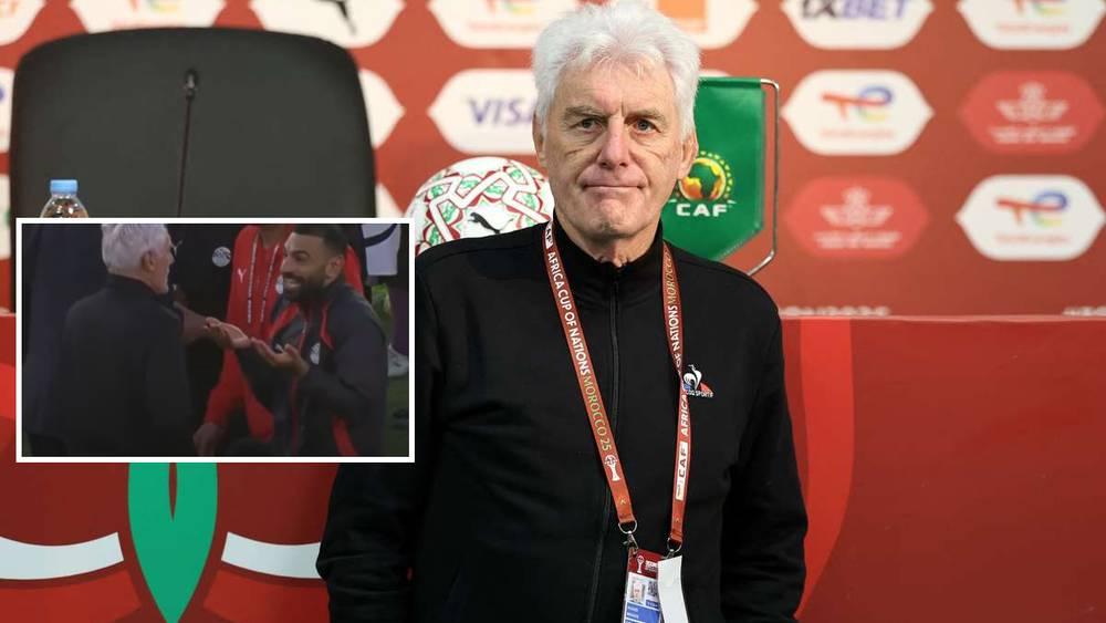 بروس (مدرب جنوب أفريقيا): "ركلة جزاء مصر؟ حتى محمد صلاح أكد لي بعد المباراة أنها لم تكن صحيحة"