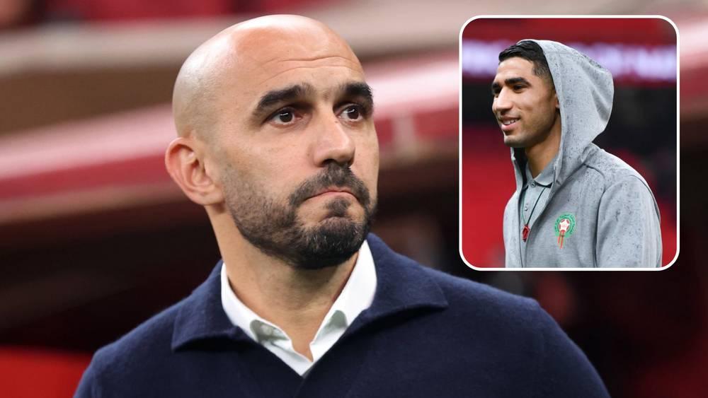 الركراكي: "حكيمي كان جاهزا لخوض 10 دقائق ضد مالي ولكننا فضلنا عدم المغامرة"