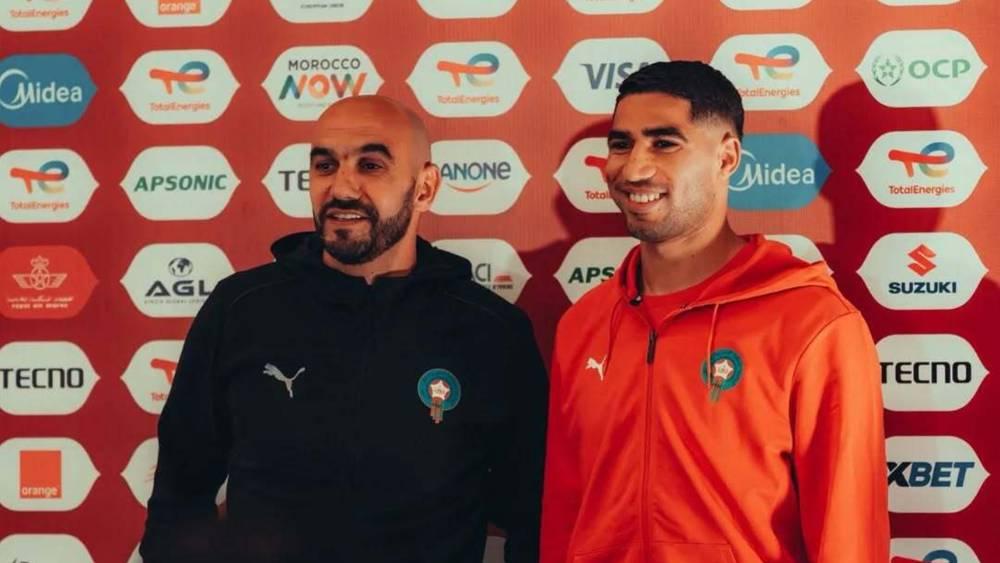 الركراكي: "حكيمي سيشارك غدا ضد زامبيا.. الكثيرون لا يدركون حجم الإضافة التي يقدمها لمنتخبنا"