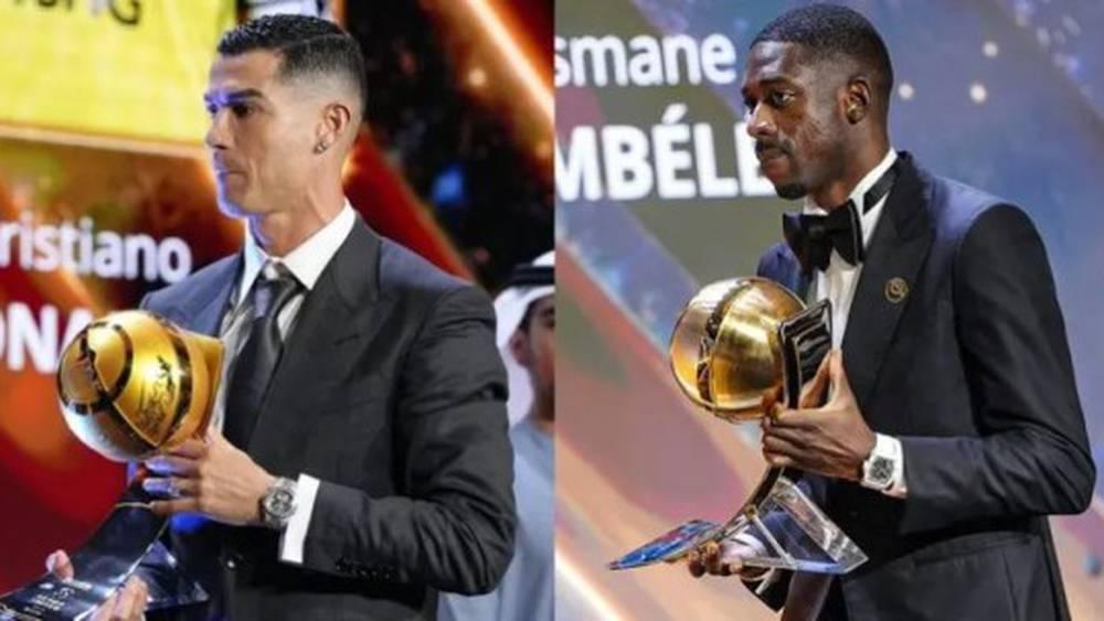 ديمبيلي يتوّج بجائزة "غلوب سوكر" ورونالدو الأفضل في الشرق الأوسط