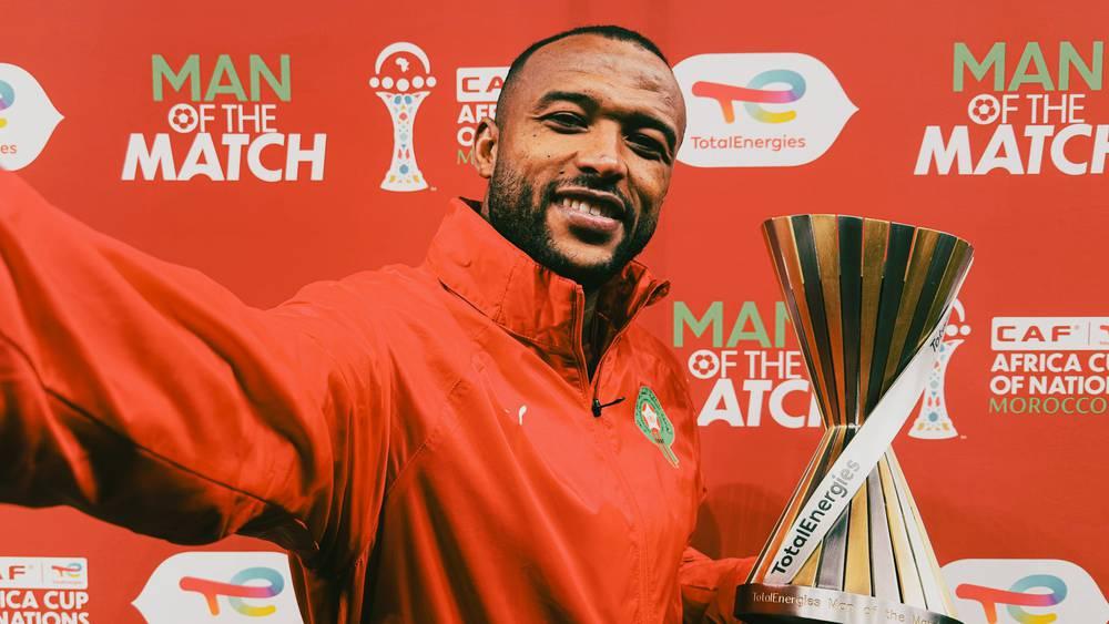 الكعبي بعد نيله جائزة رجل المباراة: "الجائزة الكبرى هي التتويج بكأس أفريقيا"