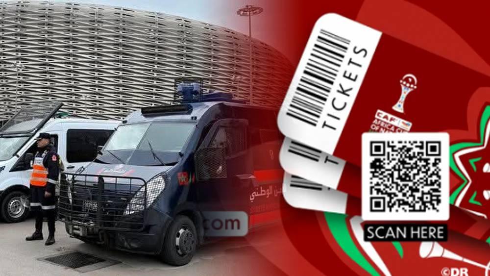 الأمن الوطني يضبط 118 شخصاً متورطين في المضاربة غير المشروعة بتذاكر "الكان"