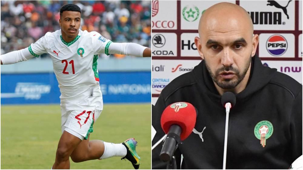 الركراكي: "إيغامان تدرب بشكل طبيعي هذا الأسبوع وهدفي الاعتماد عليه لبقية البطولة"