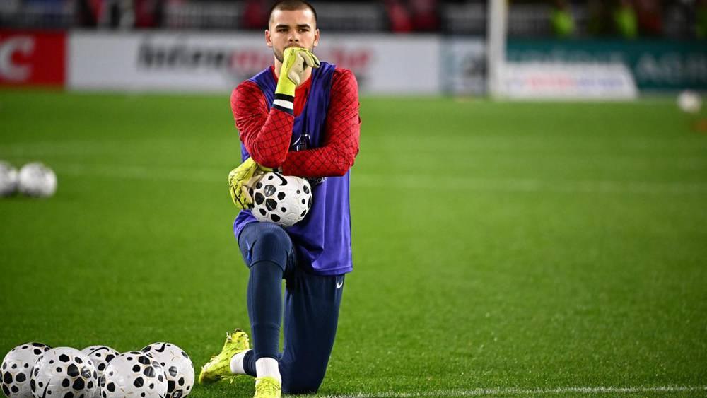 Lucas Chevalier de retour dans les cages du Paris Saint-Germain