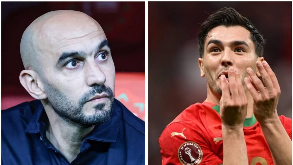 الركراكي: "أكون أكثر صرامة مع دياز لأنه قادر على تقديم الأفضل وللفوز باللقب نحتاج للاعبين مثله"