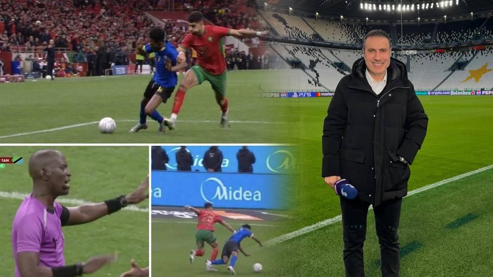 الإعلامي حسين ياسين: "لا توجد ركلة جزاء في لقطة ماسينا لعدم وجود احتكاك بالقدم ولأن الدفع باليد لم يكن واضحا"