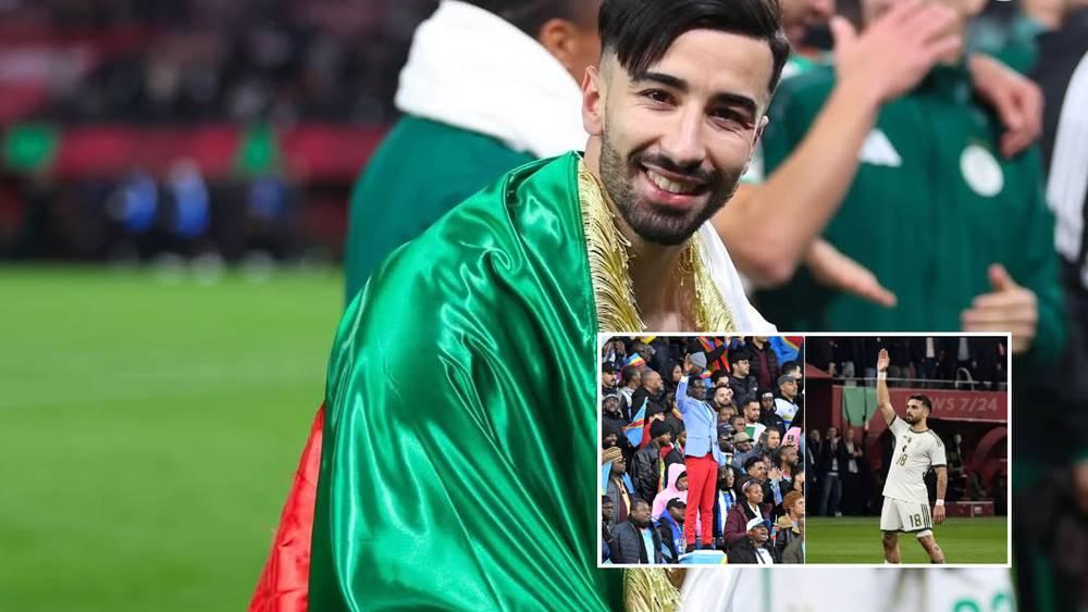"لم أكن على دراية بما يمثله الشخص أو الرمز الموجود في المدرجات".. الجزائري عمورة يعتذر للمشجع الكونغولي "لومومبا"