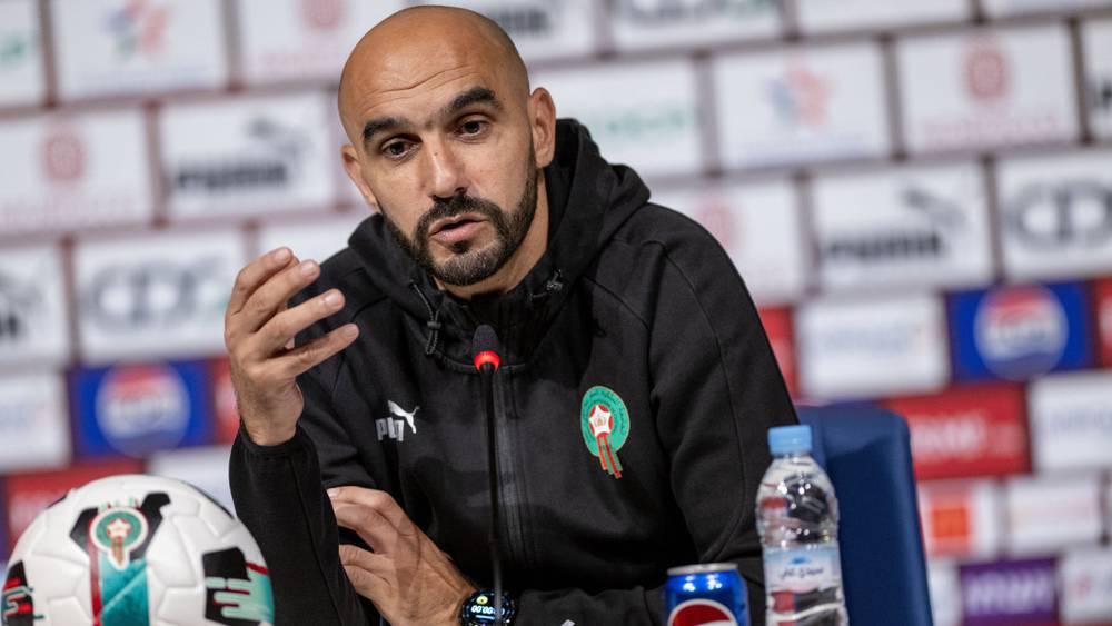 الركراكي: "استرجعنا إيغامان وأمرابط لا زال غير جاهز بنسبة كاملة وسايس يسير في طريق العودة بشكل جيد"