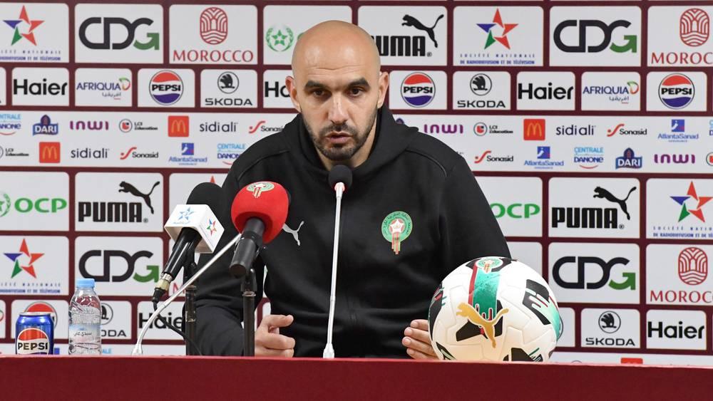 الركراكي عن تغييرات "محتملة" في الأظهرة: "التغيير أحيانا يظهر بأننا خائفون وهذه ليست عقليتي"