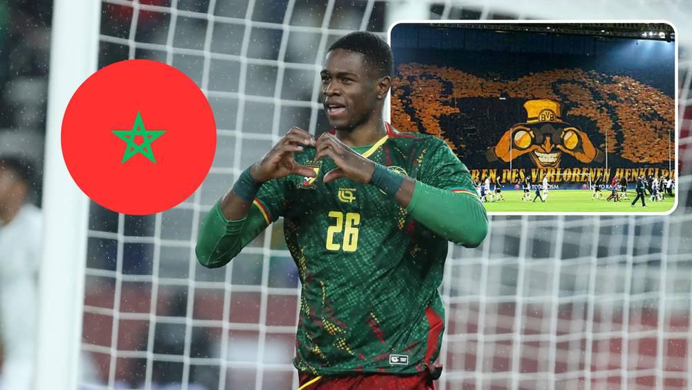كوفاني مهاجم الكاميرون: "ضغط الجمهور؟ أعتقد أن جماهير دورتموند أكثر عددا من الجماهير المغربية"