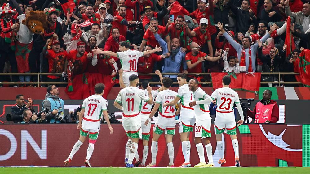 Les Lions de l'Atlas domptent les Lions Indomptables