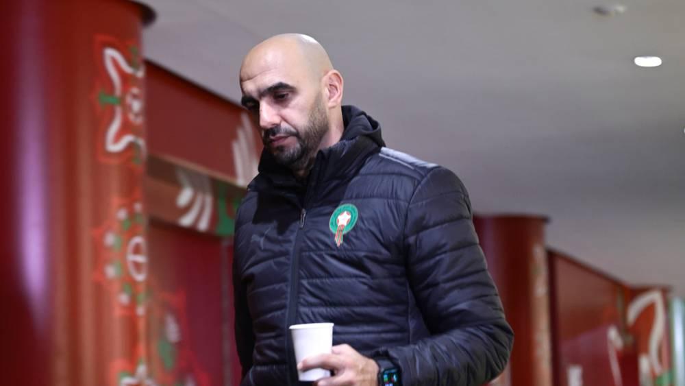 Regragui : « Heureusement que j'ai la tête dure ; le jeune public pense peut-être que c'est ça le football marocain »