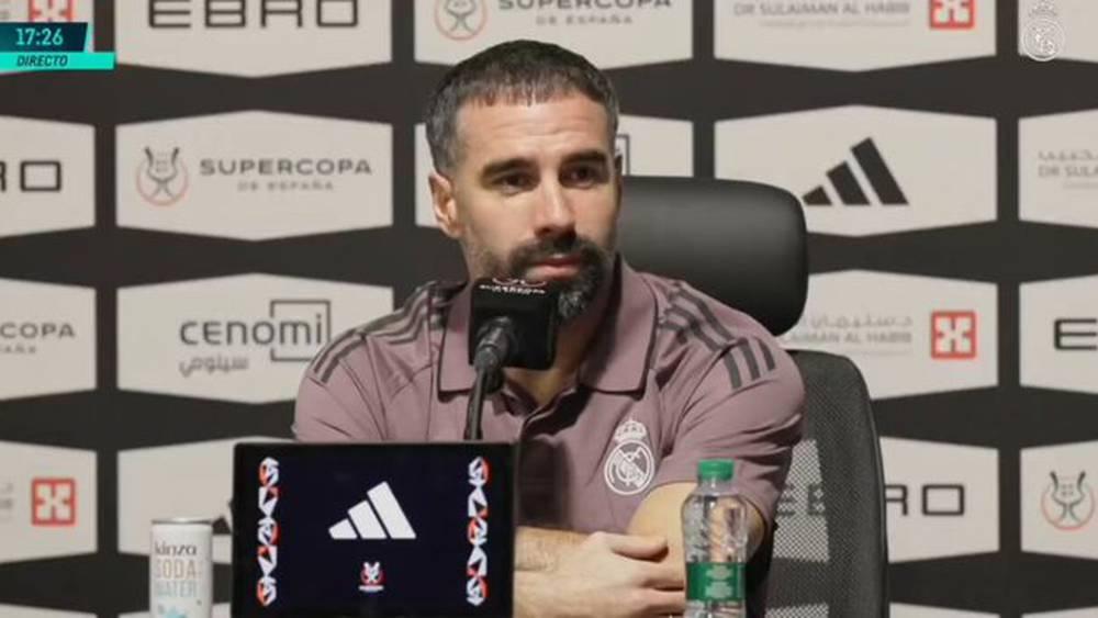 كارفخال يتحدث عن نهائي السوبر الإسباني ومستقبله