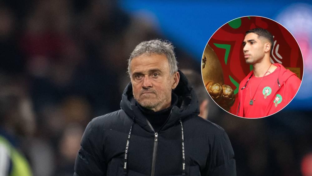 إنريكي: "حكيمي ليس في أفضل مستوياته ولكن من المهم بالنسبة لنا أن يشارك في اللعب"