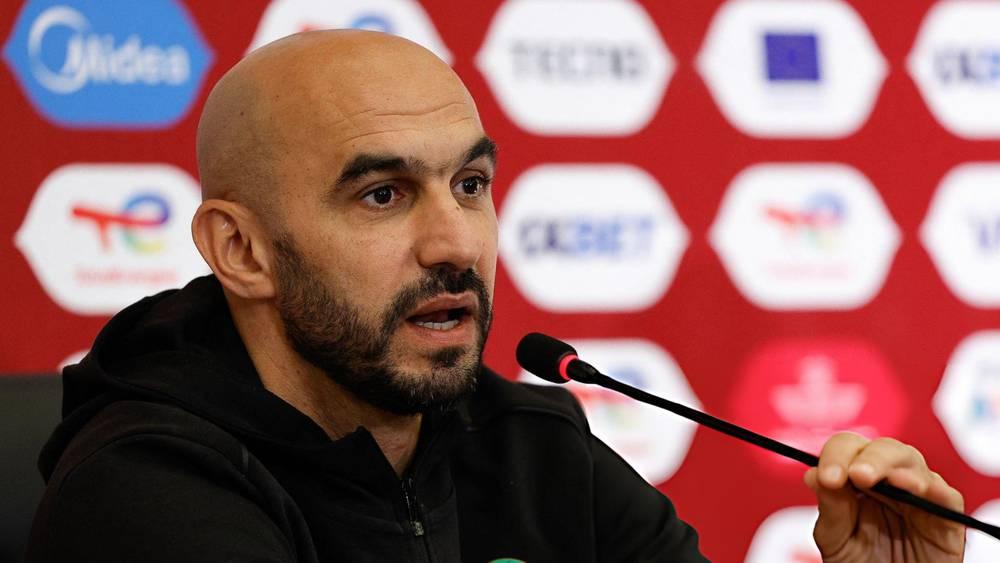 الركراكي: "المباراة ضد الكاميرون طمأنت الكثير من الناس"