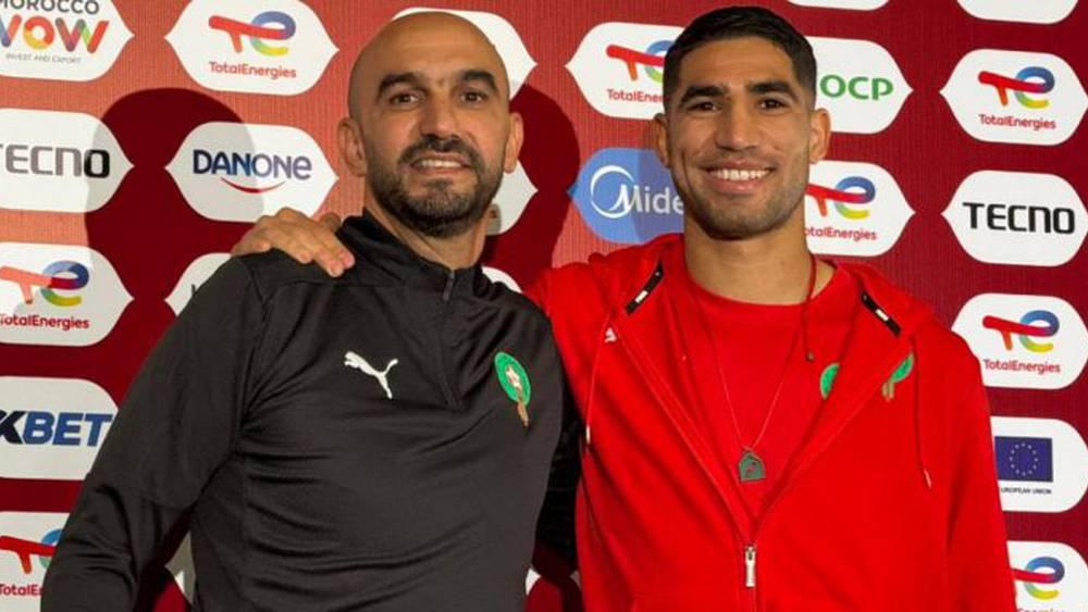 الركراكي: "حكيمي أصيب بالزكام قبل مباراة الكاميرون ورغم ذلك أظهر قيمته كلاعب"