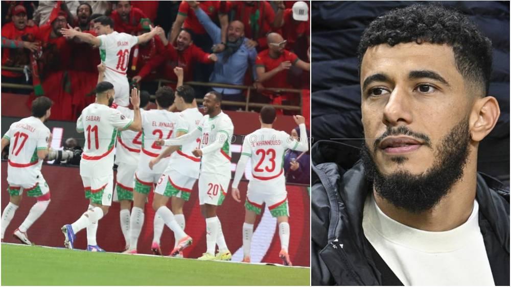 بلهندة: "المنتخب الوطني قدم أداء رائعا أمام نيجيريا ولم أشعر بالخوف أثناء ركلات الترجيح لوجود بونو في الحراسة"