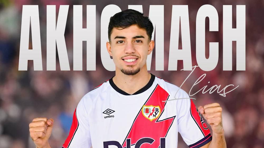 رسميًا/ رايو فاليكانو يعلن تعاقده مع إلياس أخوماش على سبيل الإعارة قادمًا من فياريال