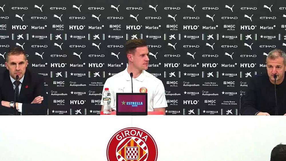 تير شتيغن يعبر عن سعادته بالانضمام إلى جيرونا بعد رحيل "صعب" عن برشلونة