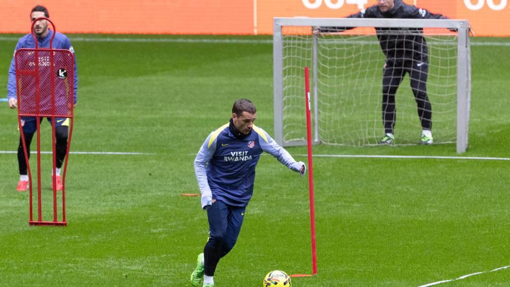 إصابة غريزمان تهدد مشاركته في مباريات أتلتيكو مدريد المقبلة