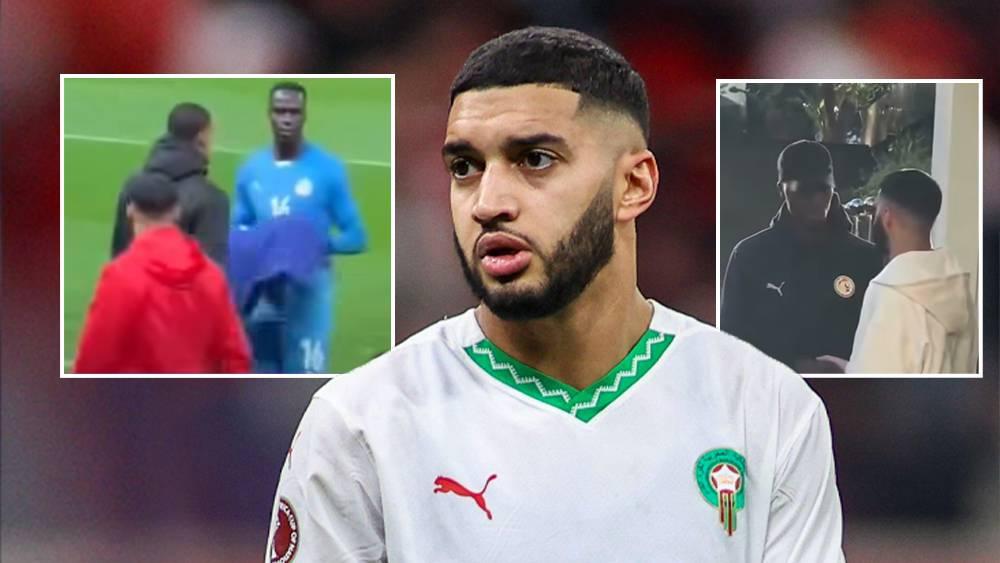 صيباري عن حادثة "المنشفة": "لم أعش مشاعر كهذه من قبل.. كان انفعالا لحظيا واللاعبون السنغاليون تفهموا الأمر"