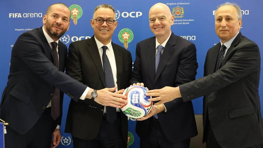 إنفانتينو يعلن توقيع اتفاقية لإنشاء 30 ملعبا مصغرا بالمغرب