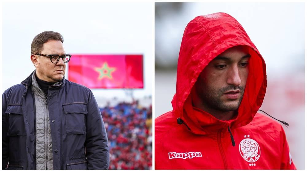 بنهاشم: "كنت مجبرا على إشراك زياش في الوسط وقوته تكمن في الجهة اليمنى لكنه قدم أداء مقبولا"