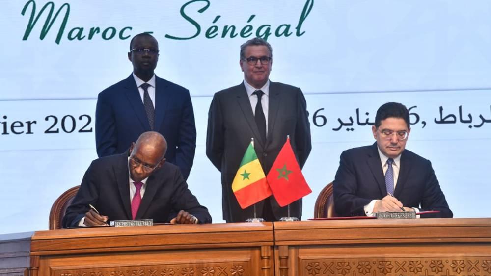 أخنوش: "الإرادة السياسية القوية لقائدي البلدين ساهمت في إعطاء دفعة جديدة للتعاون المغربي السنغالي"